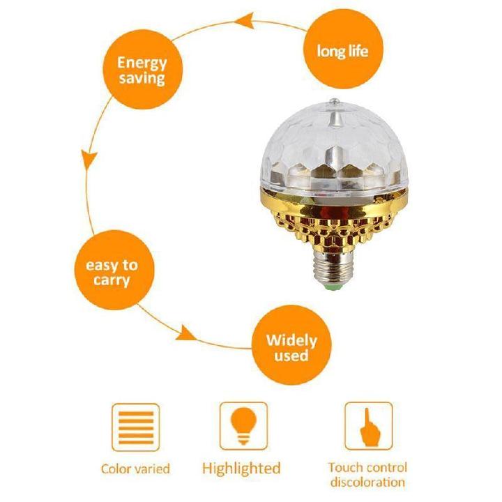 Boule magique en cristal LED