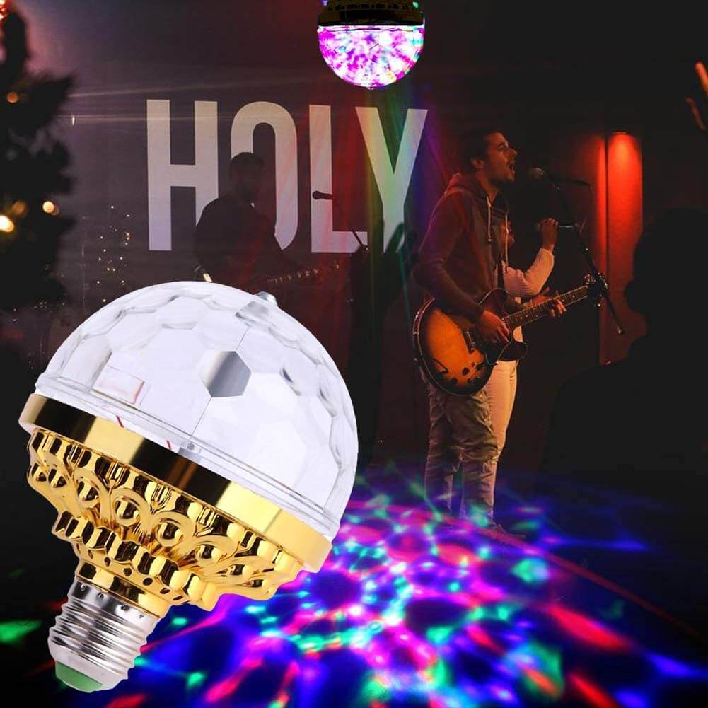 Boule magique en cristal LED