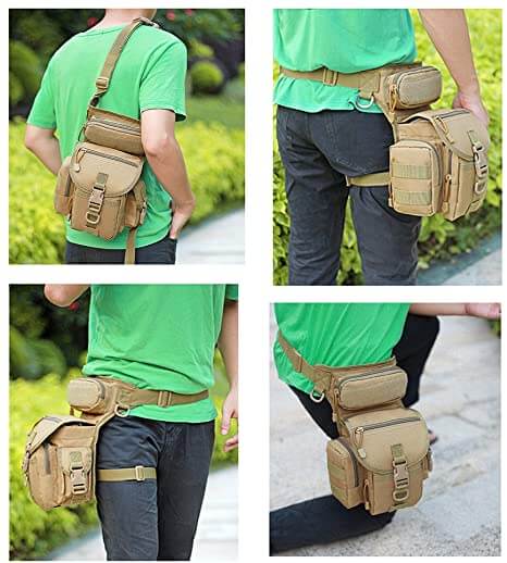 Sac à pattes tactiques pour hommes