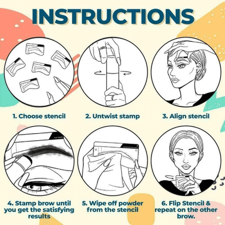 Kit de mise en forme des sourcils en une étape