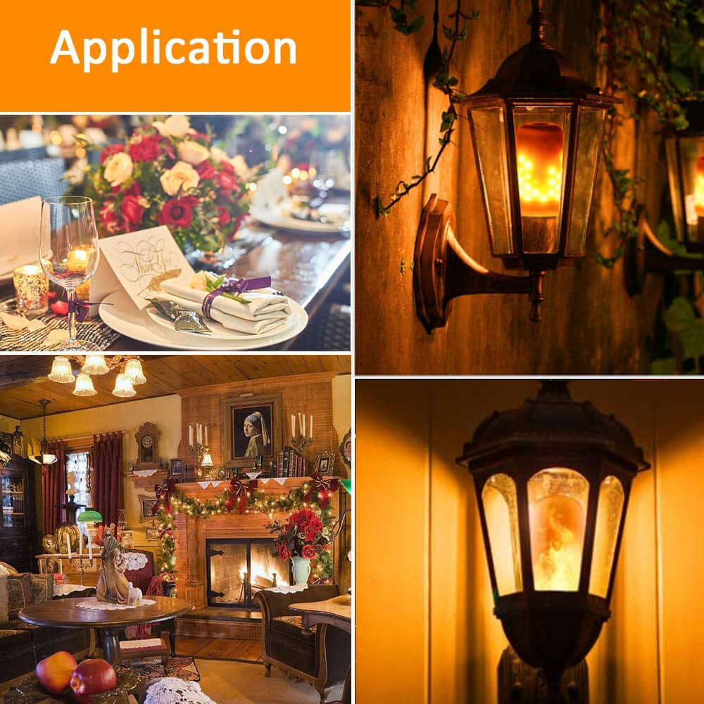 Ampoule LED à effet de flamme