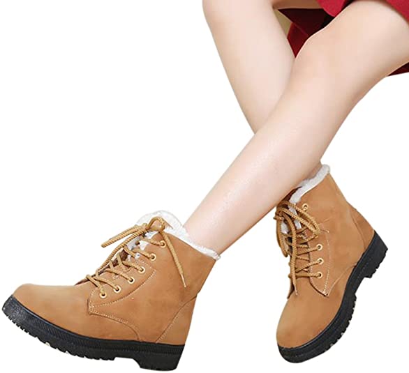 Bottes de neige en peluche