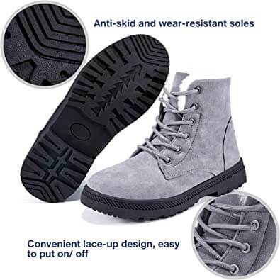 Bottes de neige en peluche