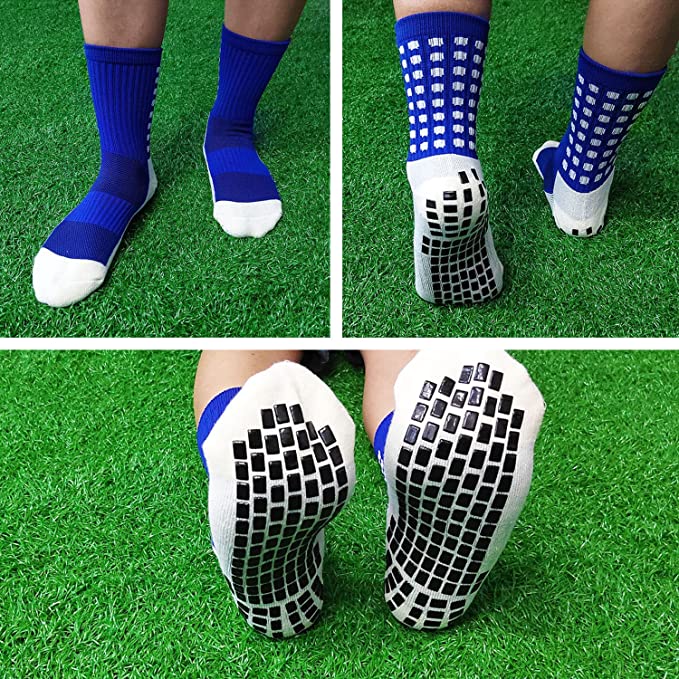 Chaussettes de football antidérapantes