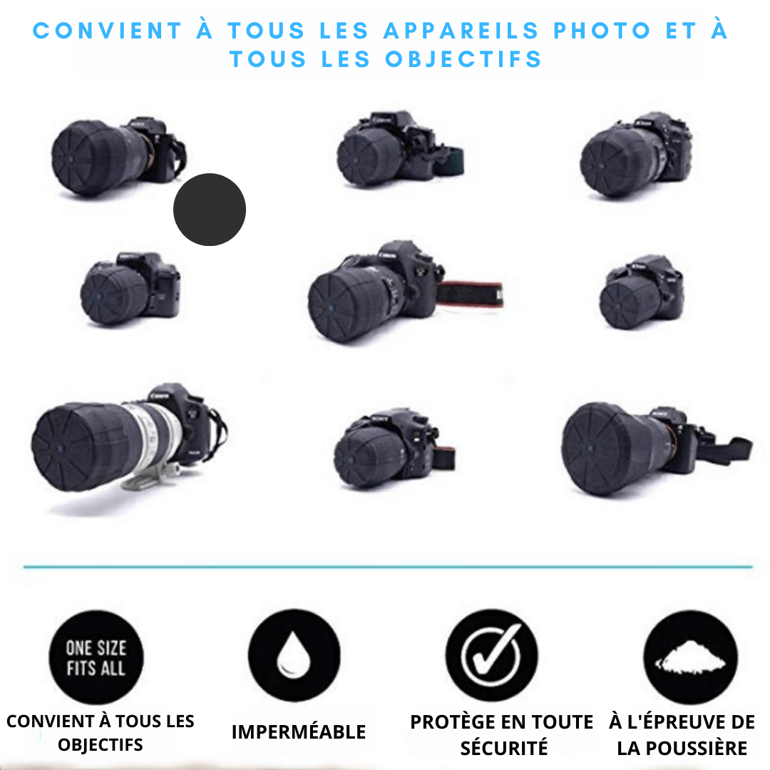 Capuchon universel d'objectif