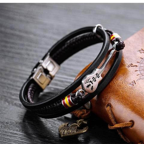 Bracelet en cuir de guitare en édition limitée