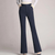 Pantalon slim évasé à taille haute
