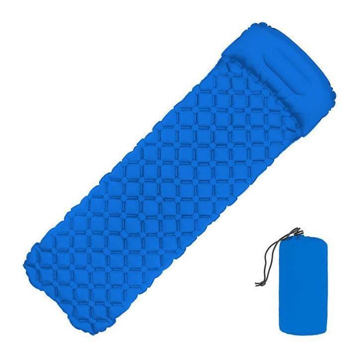 Matelas de couchage gonflable pour l'extérieur