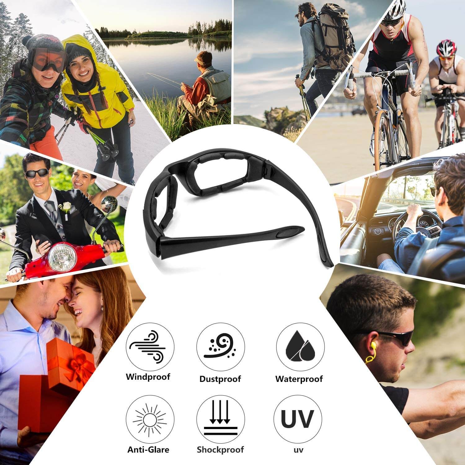 Lunettes de motocyclisme