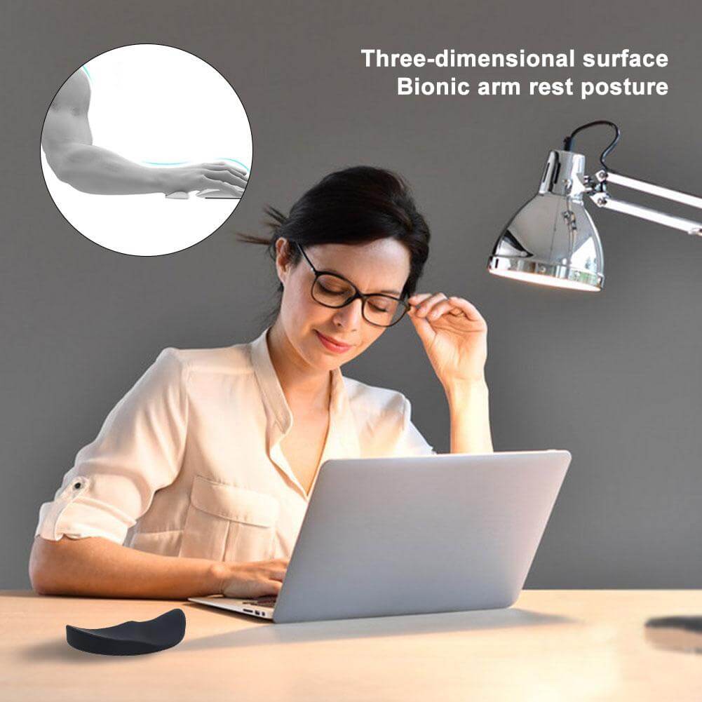 Tapis de souris ergonomique en gel de silicone