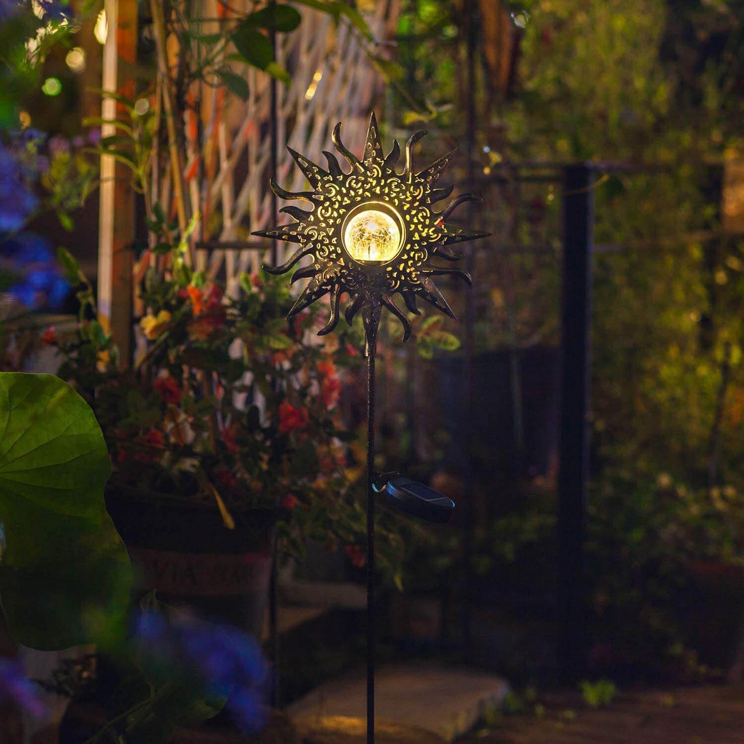 Lampe d'extérieur rétro pour jardin
