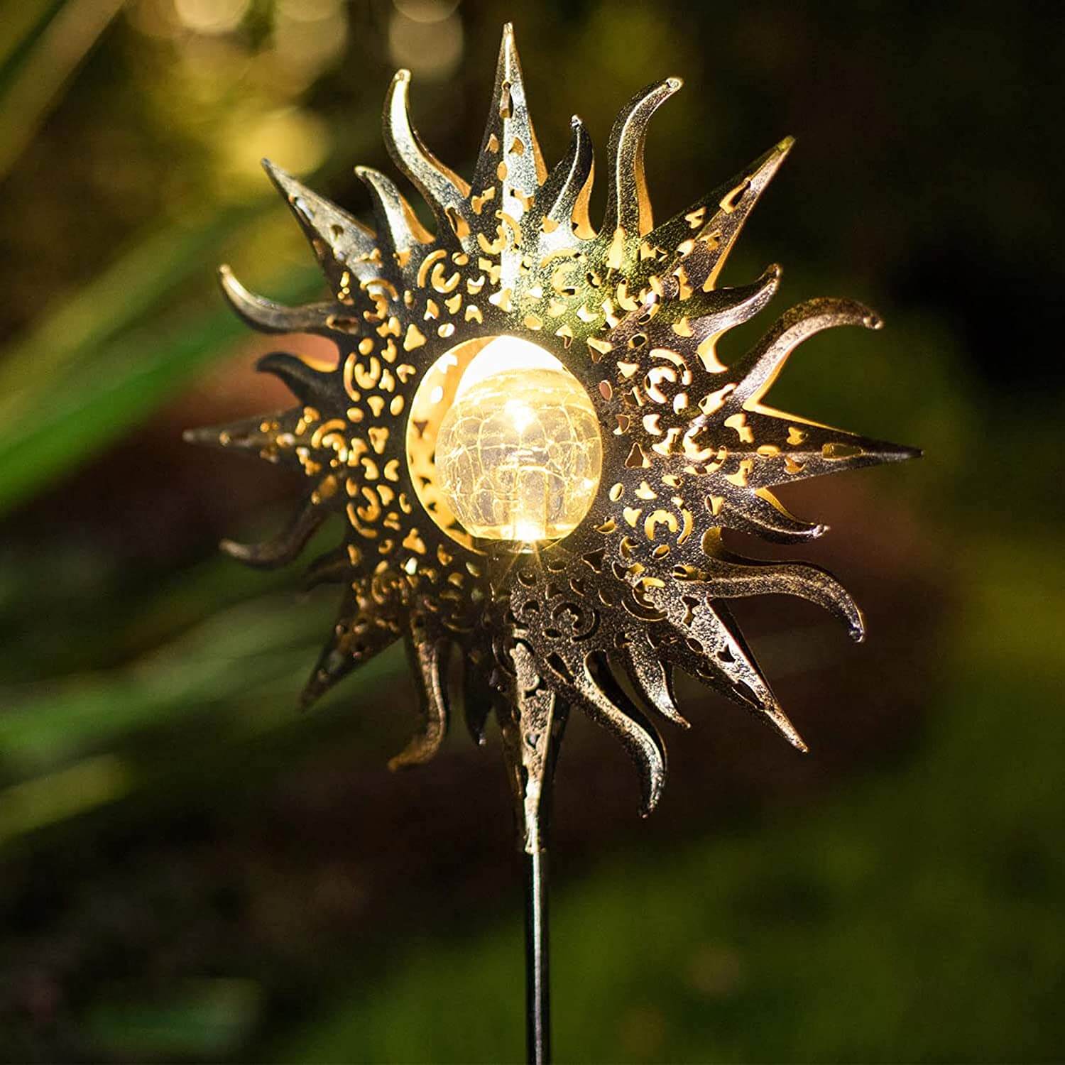 Lampe d'extérieur rétro pour jardin