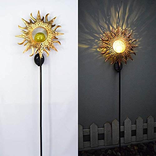 Lampe d'extérieur rétro pour jardin