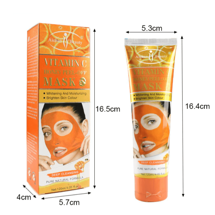 Masque Peel-off à la vitamine C et au miel