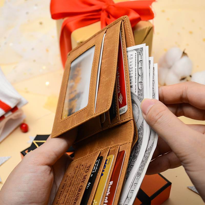 Maman à fils - Portefeuille personnalisé