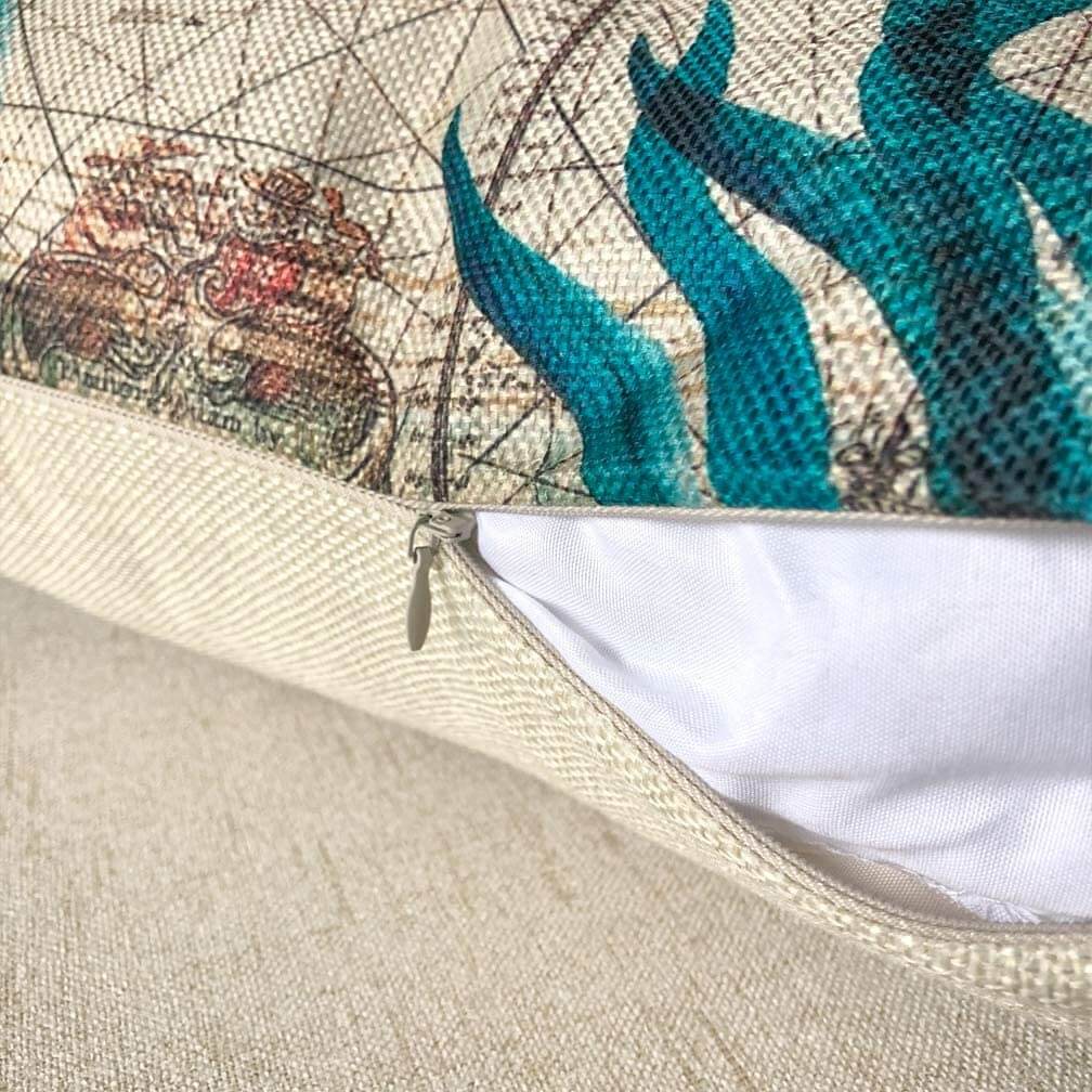 Taies d'oreiller imprimées sur le thème de l'océan