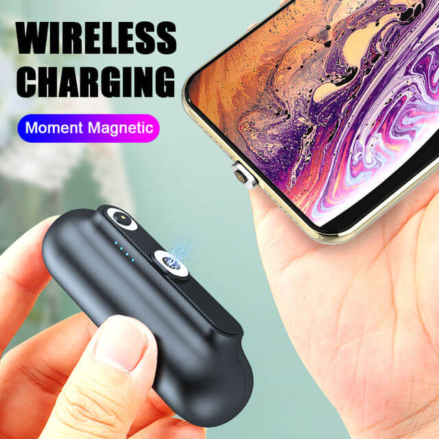 Banque d'énergie magnétique portable