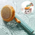 Brosse à poils de citrouille