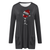 Wine & Santa Hat Casual Pull Femme