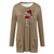 Wine & Santa Hat Casual Pull Femme