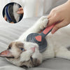 Brosse de toilettage autonettoyante pour animaux de compagnie