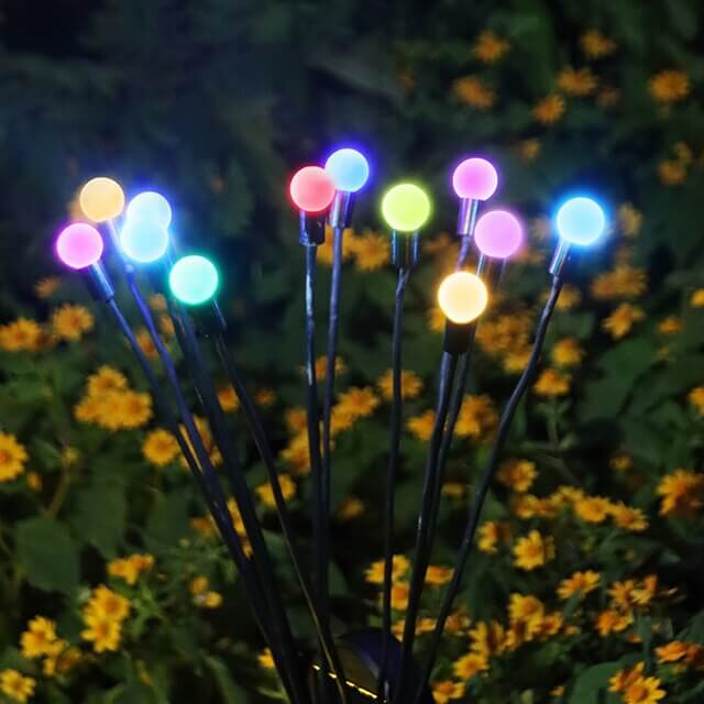 Lumières solaires Firefly LED