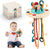 Jouets à tirer en silicone UFO