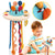 Jouets à tirer en silicone UFO