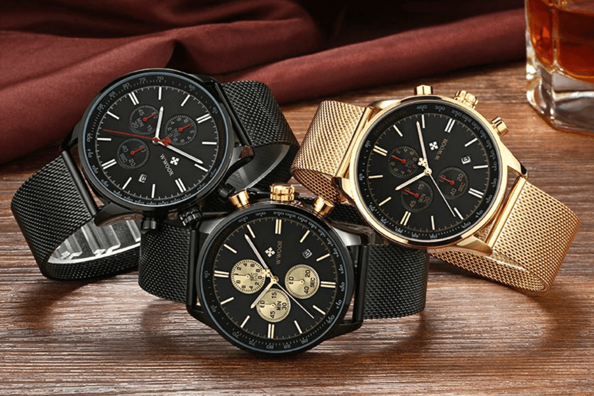 Montre-bracelet chronographe ultra-mince