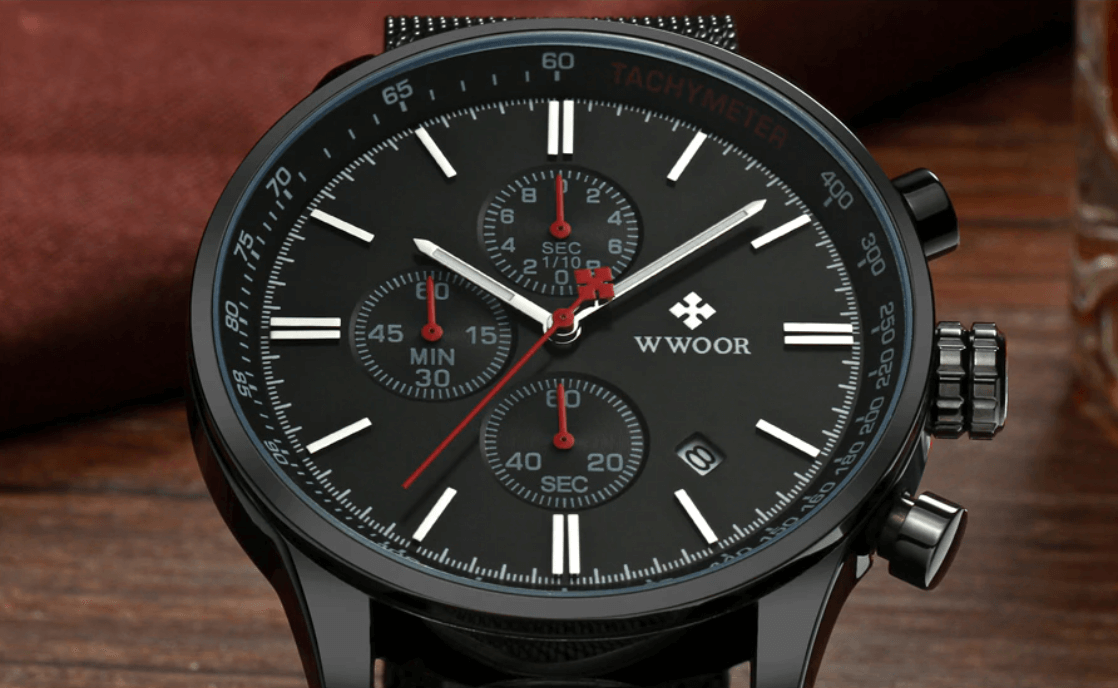 Montre-bracelet chronographe ultra-mince