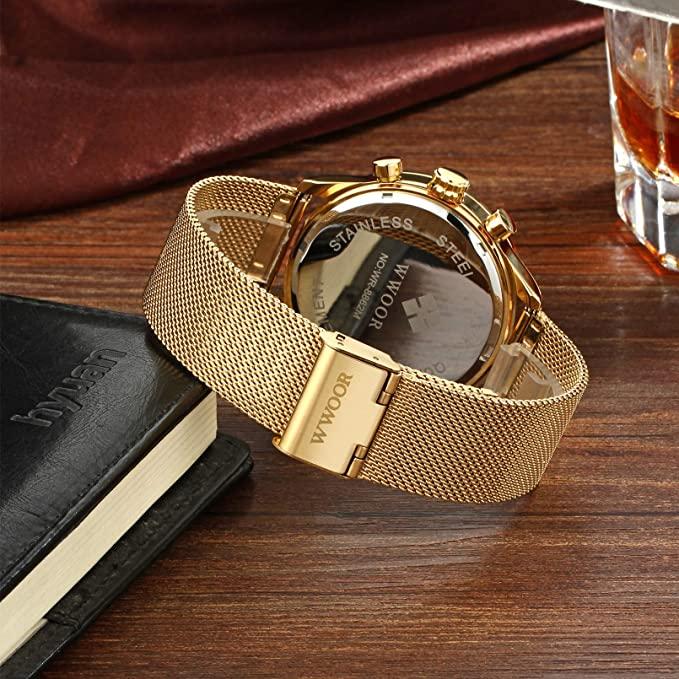 Montre-bracelet chronographe ultra-mince