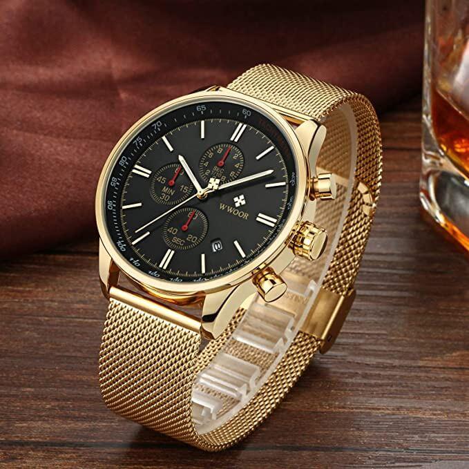 Montre-bracelet chronographe ultra-mince