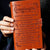 Journal gravé vintage