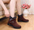 Bottes de neige en peluche pour femmes