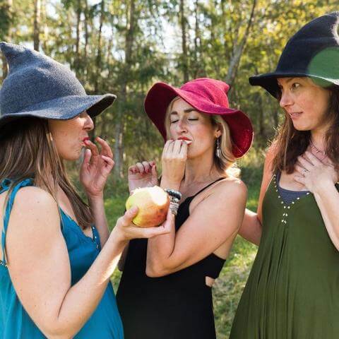 Chapeau de sorcière moderne