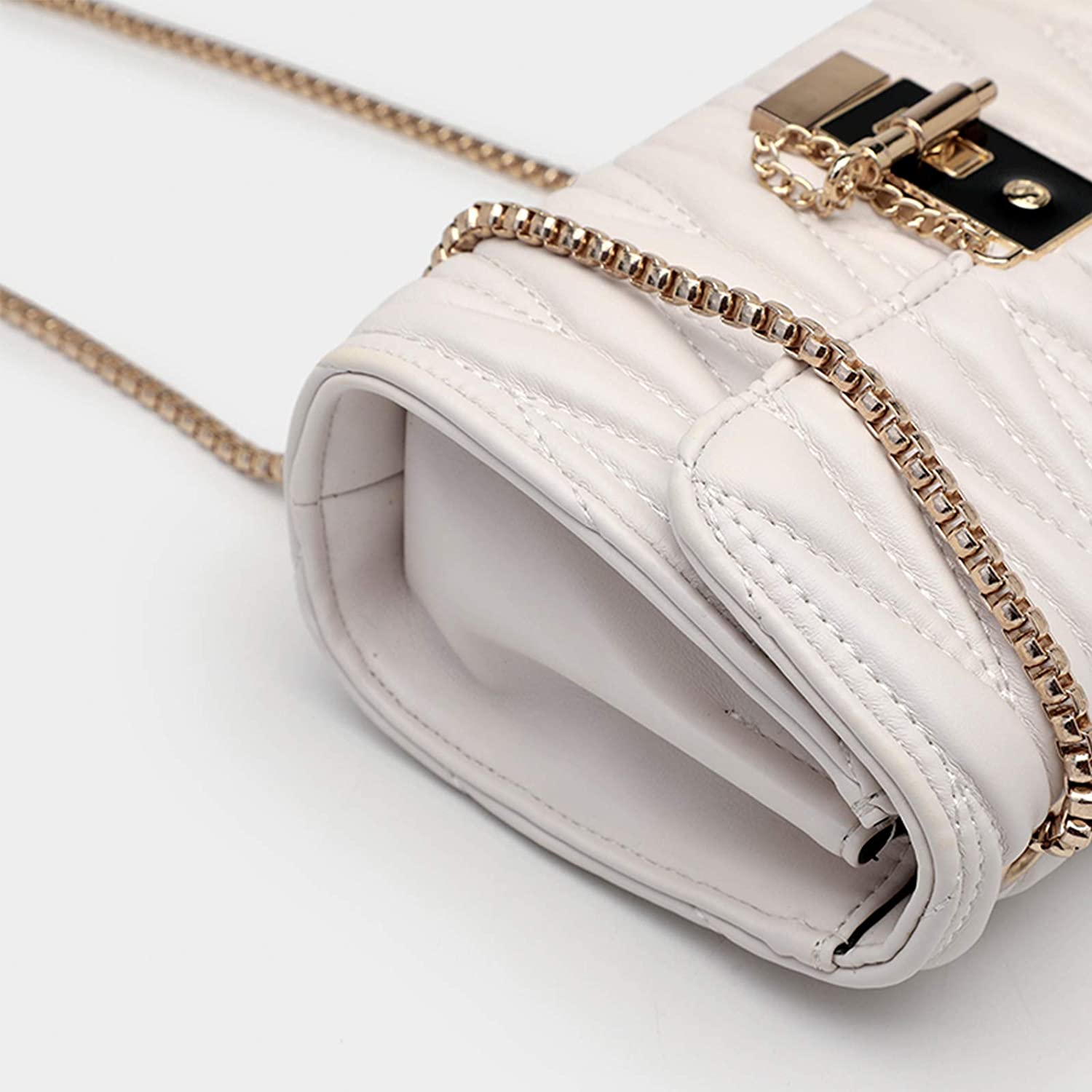 Sac en cuir géométrique pour femmes