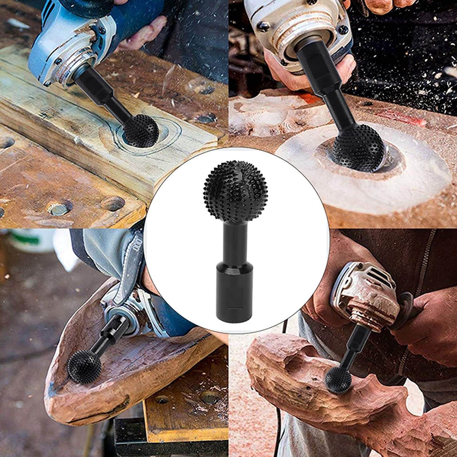 Fraise à rainurer le bois sphérique